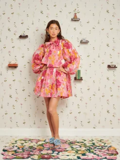 Sister Jane Abby Jacquard Bow Dress | Women Dresses