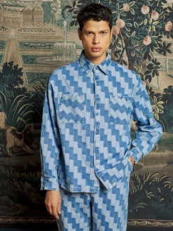 Sister Jane Ansel Patchwork Denim Shirt | Shirts