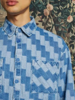 Sister Jane Ansel Patchwork Denim Shirt | Shirts