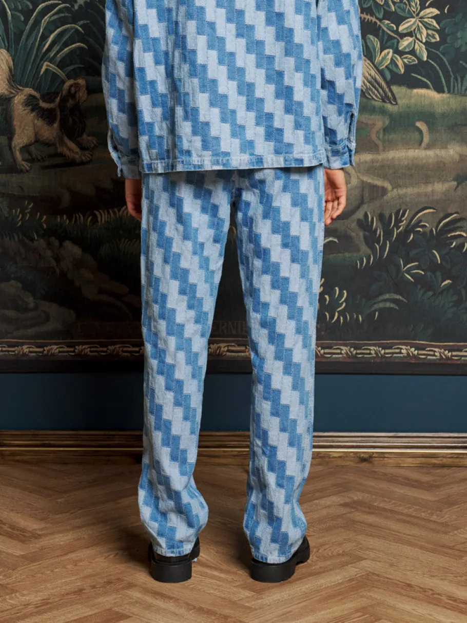 Sister Jane Ansel Patchwork Denim Trousers | Trousers