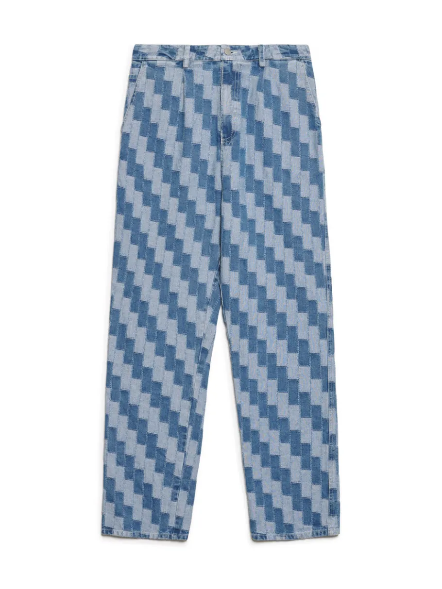Sister Jane Ansel Patchwork Denim Trousers | Trousers