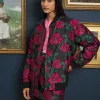 Sister Jane Baroque Jacquard Bomber Jacket | Women Jackets