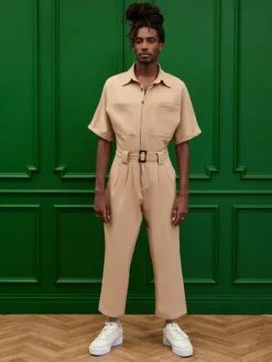 Sister Jane Bertie Crepe Boiler Suit | Trousers