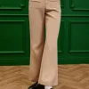 Sister Jane Bertie Crepe Flare Trousers | Trousers