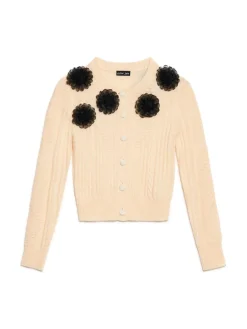 Sister Jane Bop Flower Knitted Cardigan | Women Tops | Jackets
