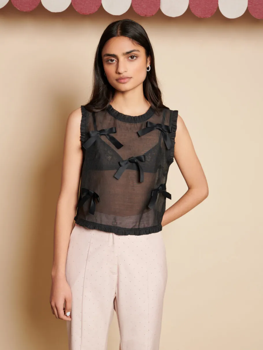 Sister Jane Butter Bow Ruffle Top | Women Tops