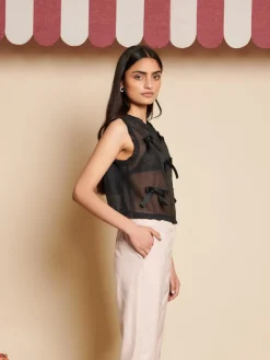 Sister Jane Butter Bow Ruffle Top | Women Tops