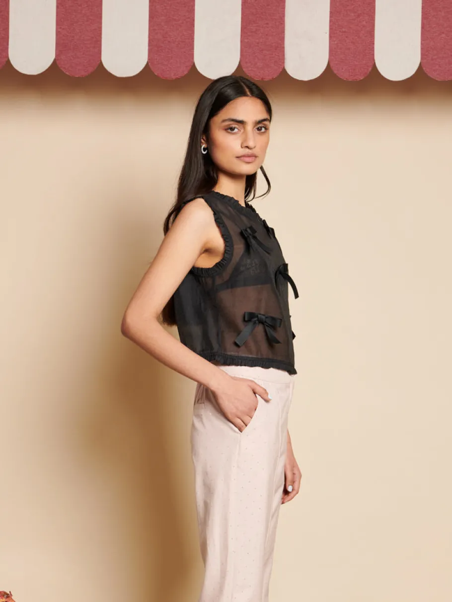 Sister Jane Butter Bow Ruffle Top | Women Tops