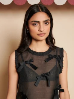 Sister Jane Butter Bow Ruffle Top | Women Tops