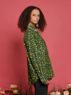 Sister Jane Canter Floral Embellished Shirt | Women Tops