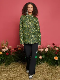 Sister Jane Canter Floral Embellished Shirt | Women Tops