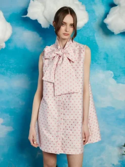 Sister Jane Canter Jacquard Bow Dress | Women Dresses