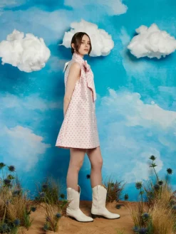 Sister Jane Canter Jacquard Bow Dress | Women Dresses