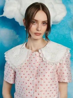 Sister Jane Canter Jacquard Bow Top | Women Tops