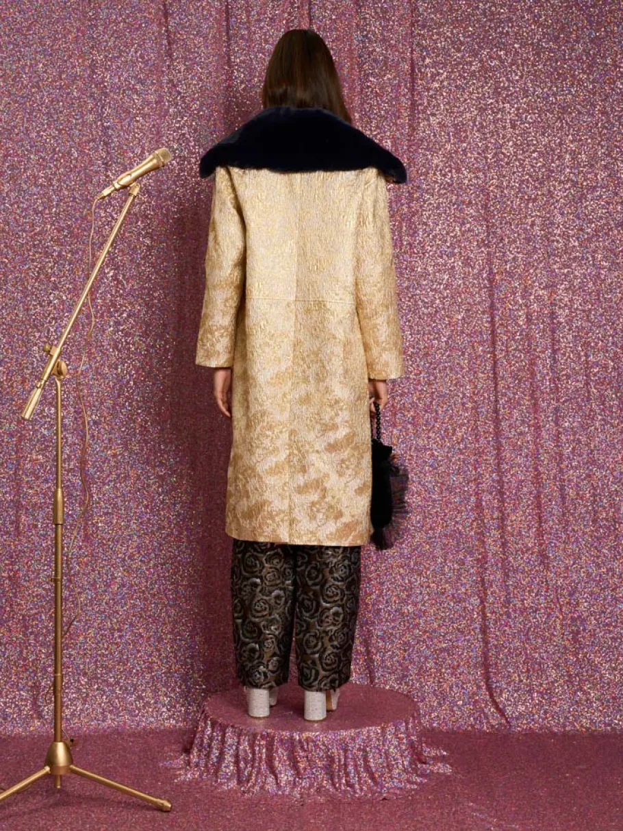 Sister Jane Cassandra Jacquard Coat | Women Jackets