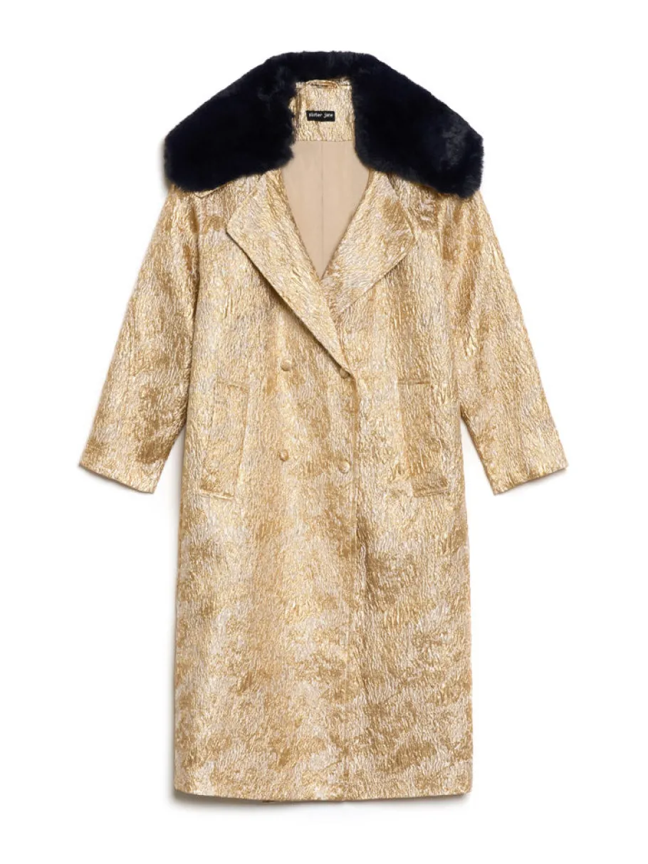 Sister Jane Cassandra Jacquard Coat | Women Jackets