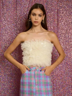 Sister Jane Cha Cha Ruffle Bandeau Top | Women Tops