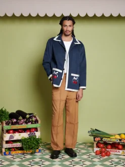 Sister Jane Clay Patchwork Trousers | Trousers