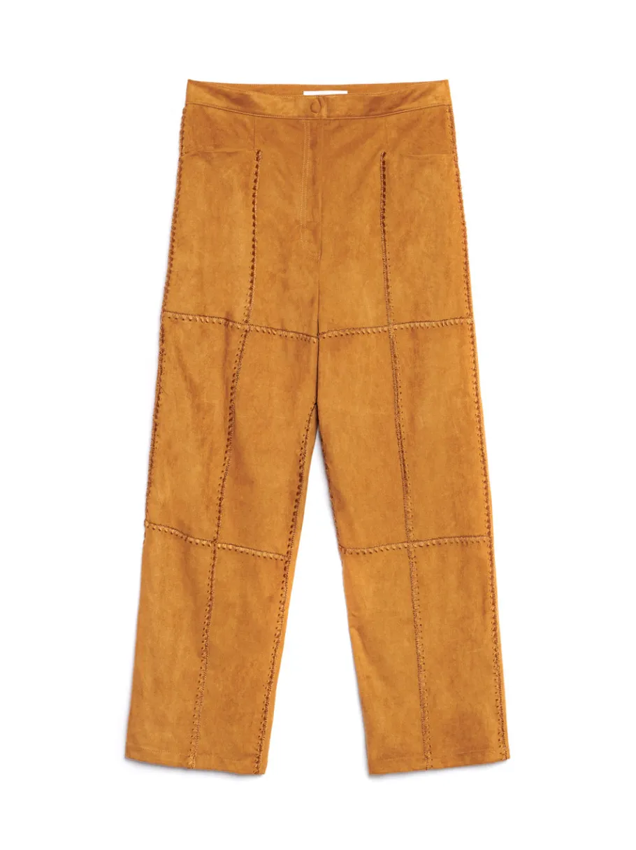 Sister Jane Clay Patchwork Trousers | Trousers