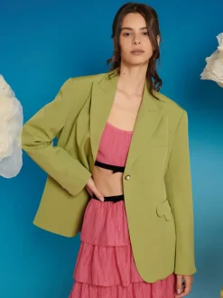 Sister Jane Clover Scallop Detail Blazer | Women Jackets | Jackets
