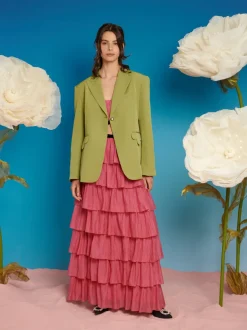 Sister Jane Clover Scallop Detail Blazer | Women Jackets | Jackets