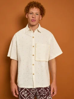 Sister Jane Cole Fray Boxy Shirt | Shirts