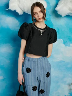 Sister Jane Dallas Jewels Cropped Top | Women Tops
