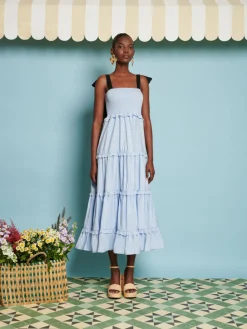 Sister Jane DREAM Grapefruit Bow Midi Dress | Women Dresses | Dream