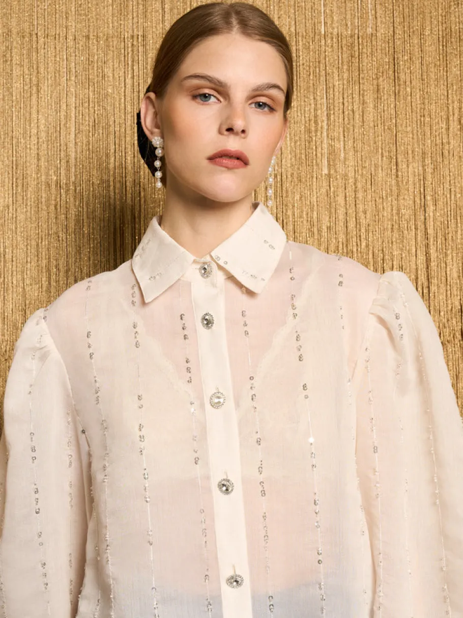 Sister Jane DREAM Lyrical Bead Oversized Shirt | Women Tops | Dream