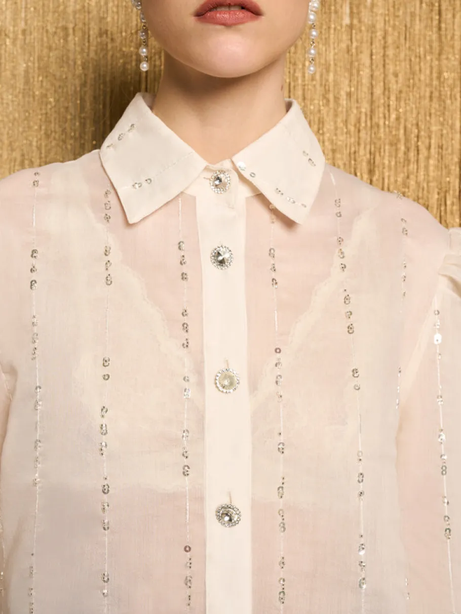 Sister Jane DREAM Lyrical Bead Oversized Shirt | Women Tops | Dream