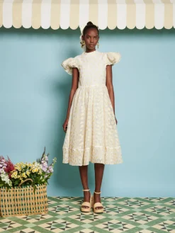 Sister Jane DREAM Marigold Jacquard Midi Dress | Dream | Dresses