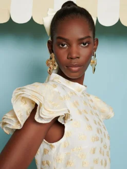 Sister Jane DREAM Marigold Jacquard Midi Dress | Dream | Dresses