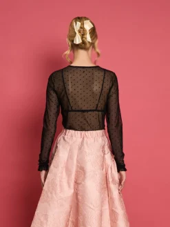 Sister Jane DREAM Spotted Dove Mesh Top | Women Tops | Dream