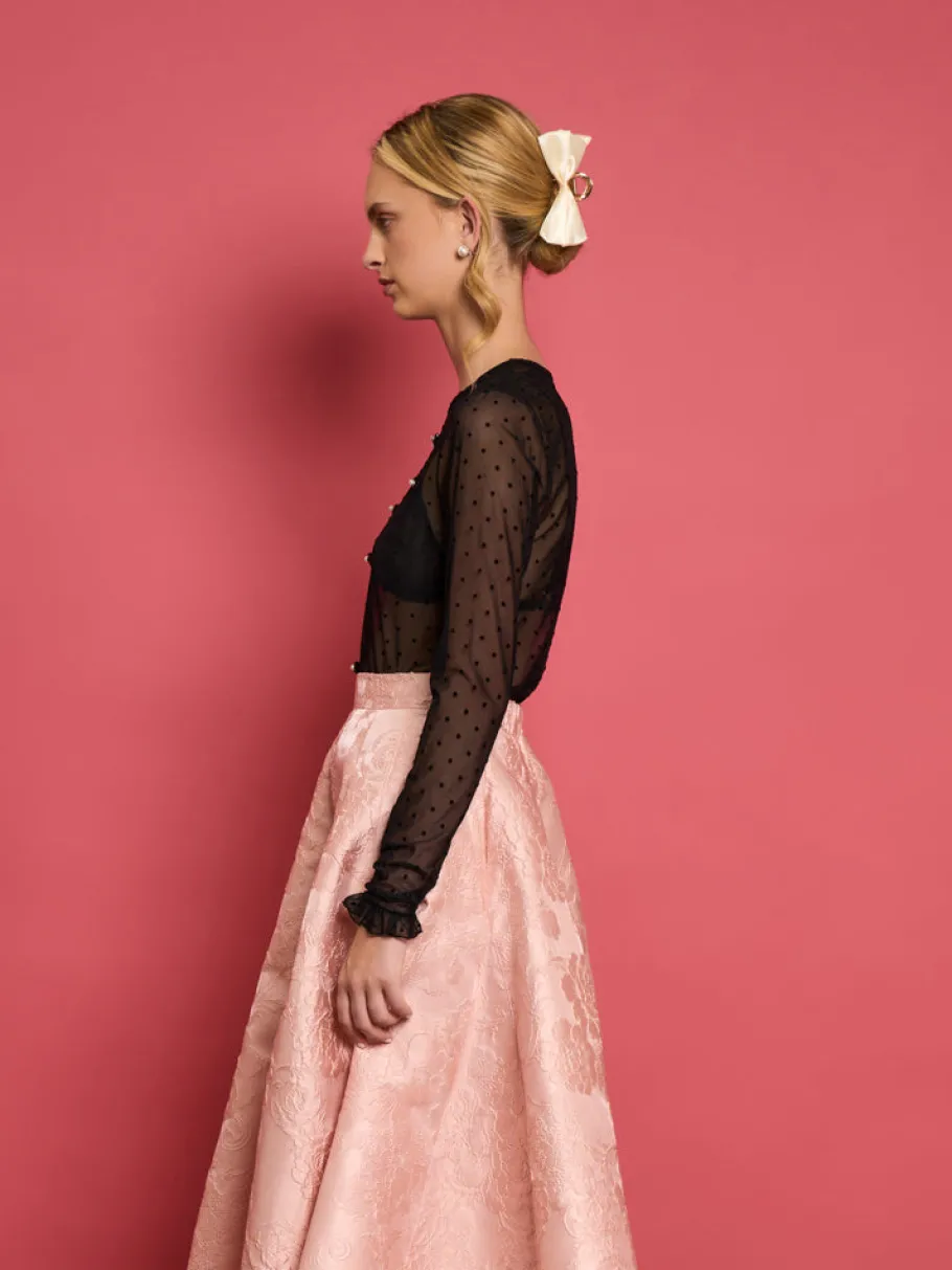 Sister Jane DREAM Spotted Dove Mesh Top | Women Tops | Dream