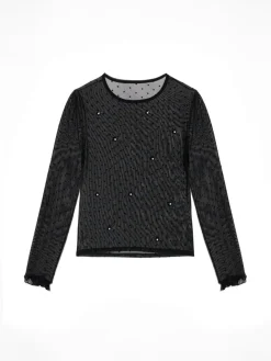 Sister Jane DREAM Spotted Dove Mesh Top | Women Tops | Dream