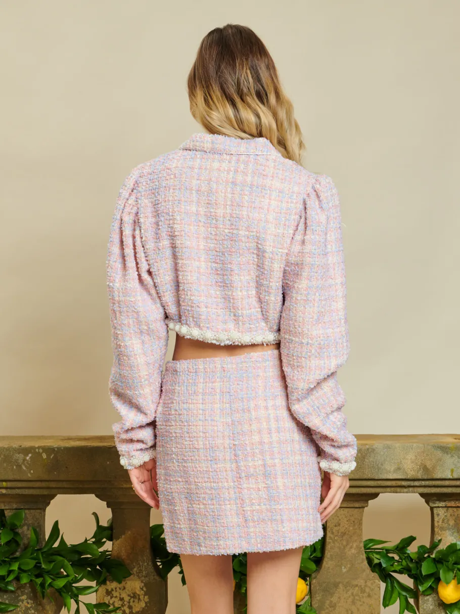 Sister Jane DREAM Sundae Tweed Cropped Blazer | Women Jackets | Dream