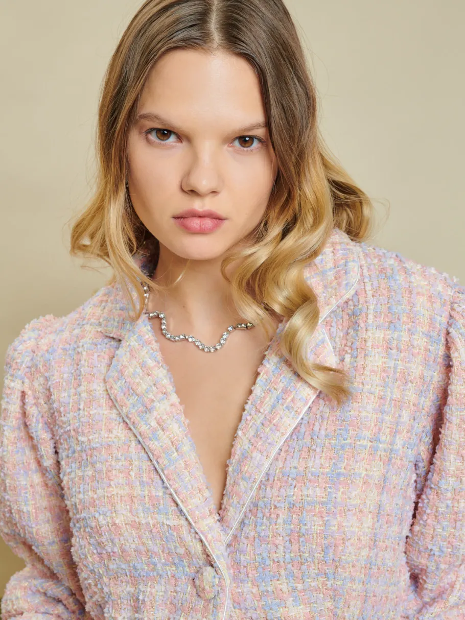 Sister Jane DREAM Sundae Tweed Cropped Blazer | Women Jackets | Dream