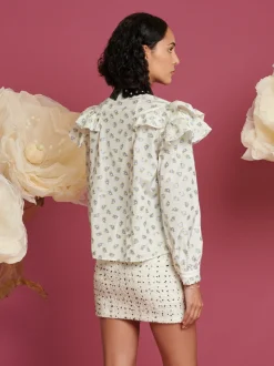 Sister Jane DREAM Wonder Flower Ruffle Blouse | Women Tops | Dream