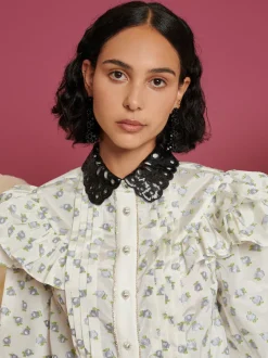 Sister Jane DREAM Wonder Flower Ruffle Blouse | Women Tops | Dream