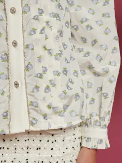 Sister Jane DREAM Wonder Flower Ruffle Blouse | Women Tops | Dream