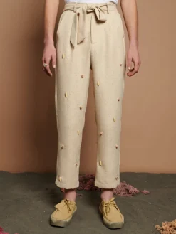 Sister Jane Dylan Bead Belted Trousers | Women Bottoms | Trousers