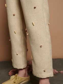 Sister Jane Dylan Bead Belted Trousers | Women Bottoms | Trousers