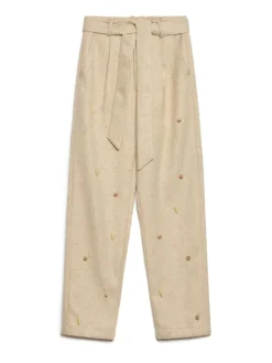 Sister Jane Dylan Bead Belted Trousers | Women Bottoms | Trousers