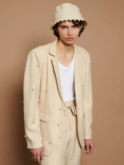 Sister Jane Dylan Bead Single Breasted Blazer | Women Jackets | Jackets