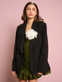 Sister Jane Dylan Rose Single Breasted Blazer | Women Jackets | Jackets