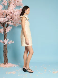 Sister Jane Eden Blossom Jacquard Mini Dress | Women Dresses