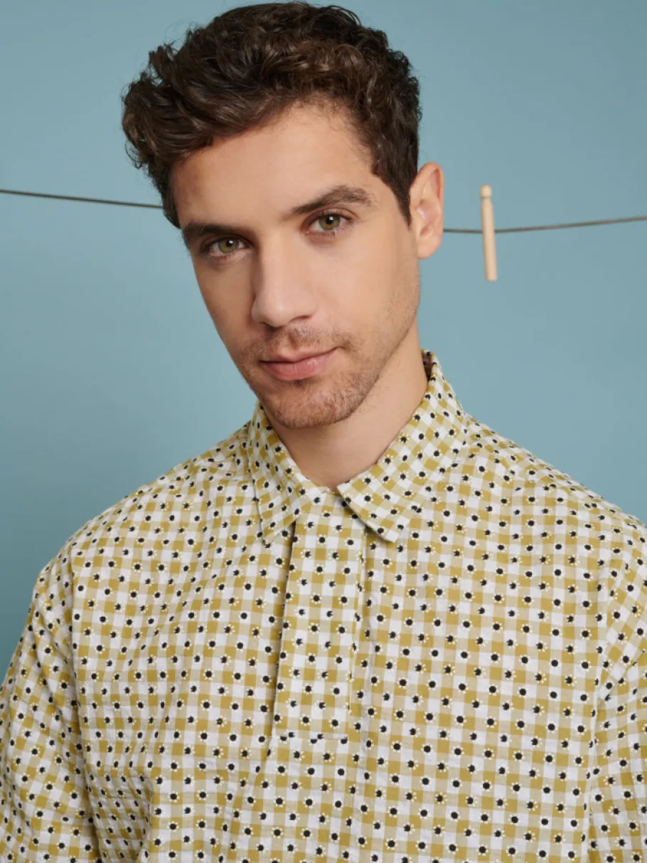 Sister Jane Evelyn Gingham Polo Shirt | Women Tops | Shirts