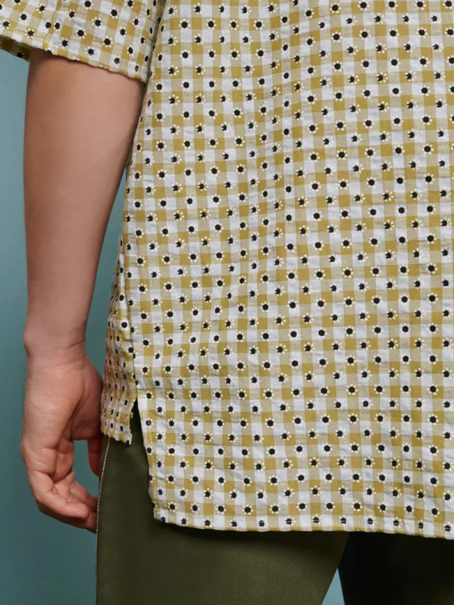 Sister Jane Evelyn Gingham Polo Shirt | Women Tops | Shirts