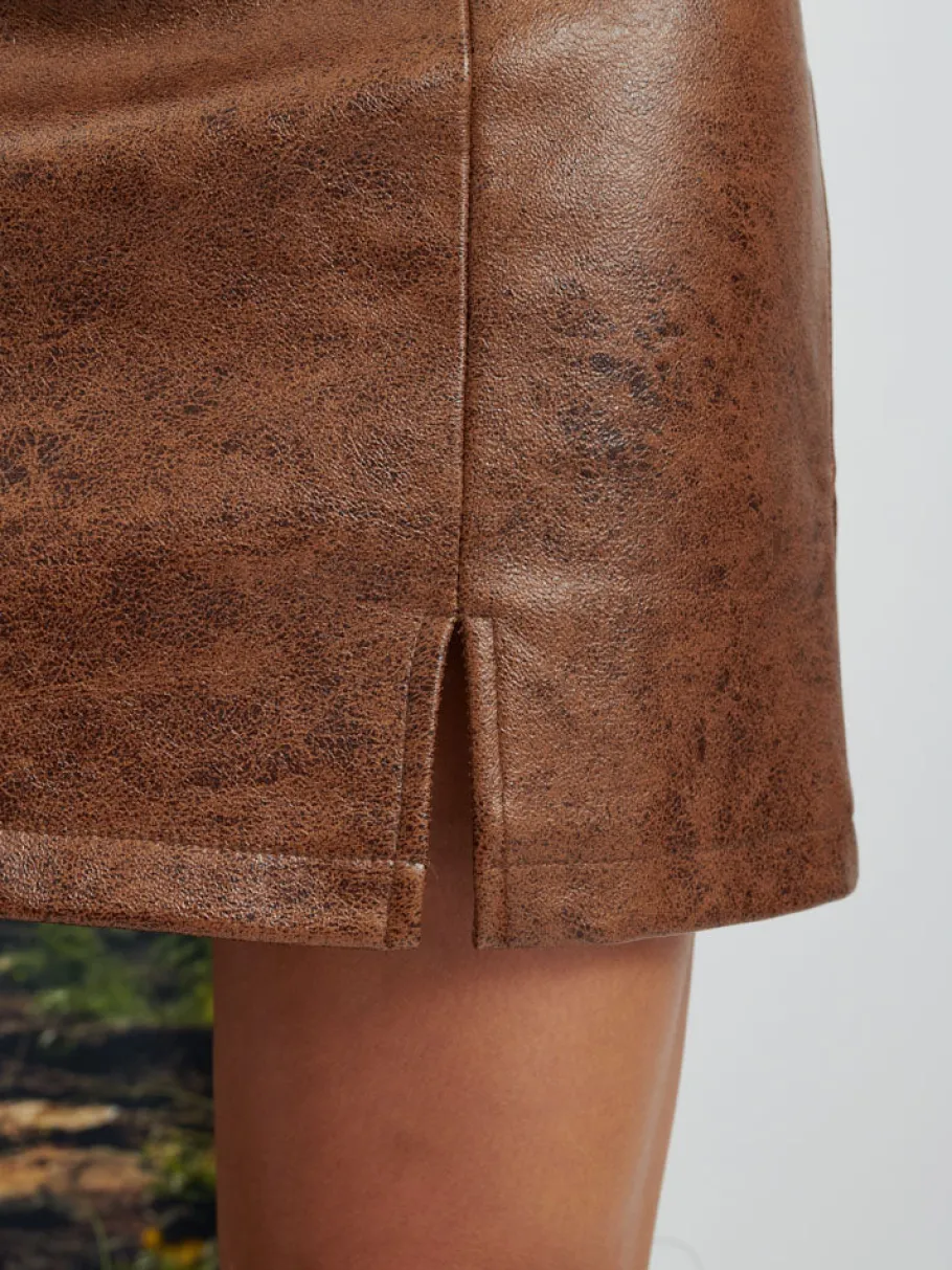 Sister Jane Ghospell Alanis PU Mini Skirt | Women Bottoms | Ghospell