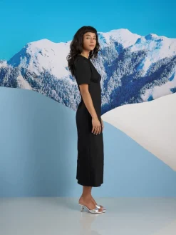 Sister Jane Ghospell  Anya Seamed Midi Dress | Women Dresses | Ghospell